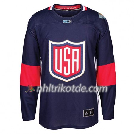 USA Trikot Blank 2016 World Cup Blau Premier - Herren